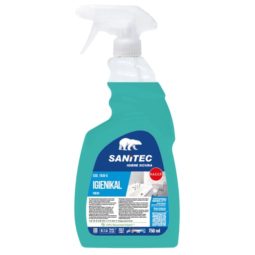 [D99582] Detergente disincrostante Igienikal Fresh 750ml Sanitec