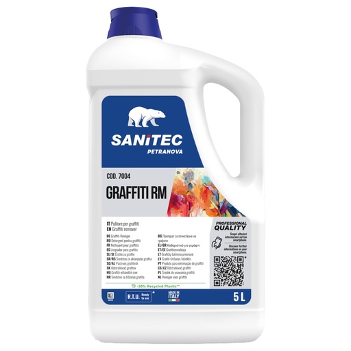 [D99585] Solvente pulitore Graffiti RM 5L Sanitec