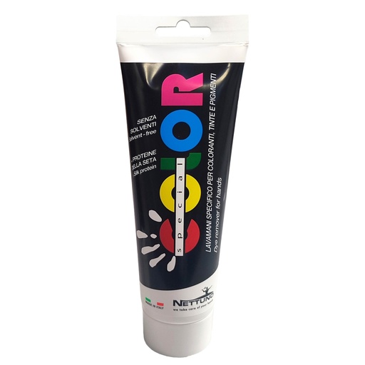 [D99666] Detergente lavamani Color Special per coloranti e tinte in tubo 250ml Nettuno