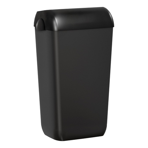 [D99691] Cestino gettacarte Skin Carbon con coperchio 23L Mar Plast