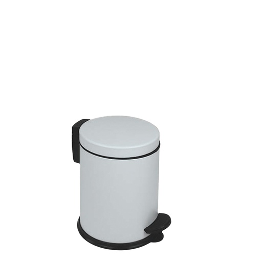 [D99693] Pattumiera a pedale New Bin Basic 3L bianco