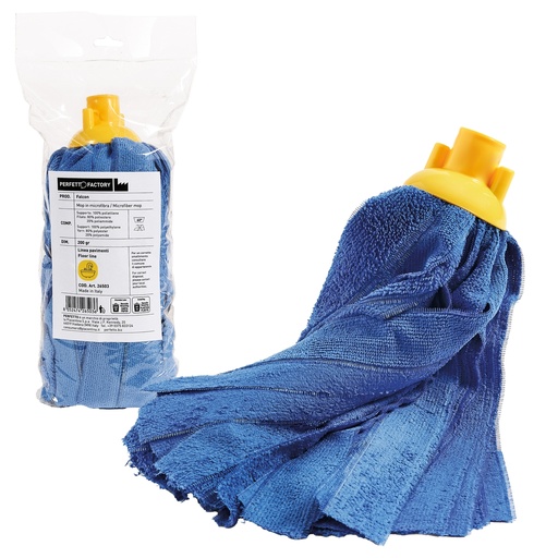 [D99708] Mop in microfibra Falcon 200gr giallo Perfetto