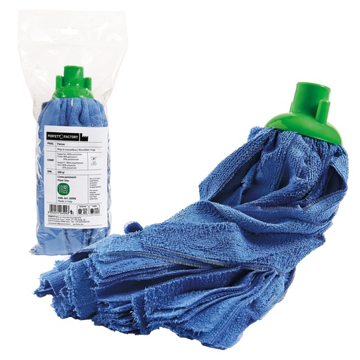 [D99709] Mop in microfibra Falcon 200gr verde Perfetto