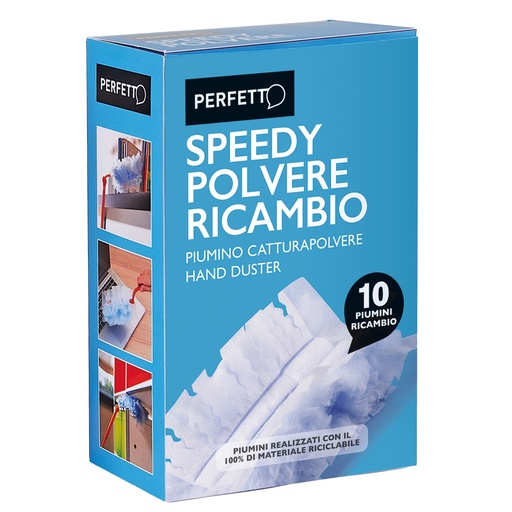 [D99821] 10 ricambi Piumino speedy polvere Perfetto