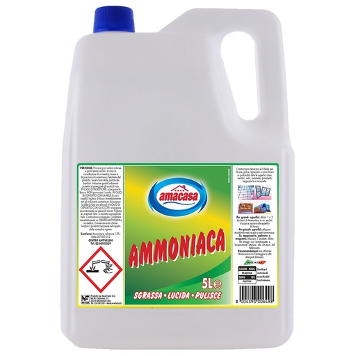 [D99933] Ammoniaca classica tanica 5L Amacasa
