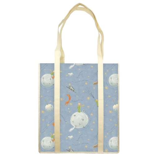 [D99935] Shopper carta lavabile 100gr c/manici 35x40x8cm Il Piccolo Principe Kartos