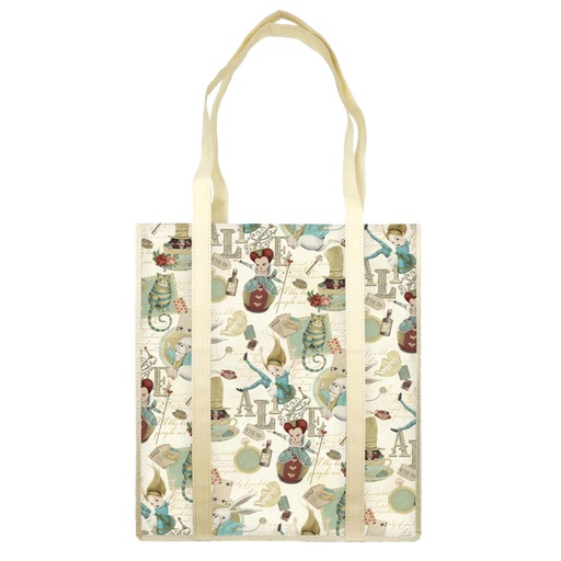 [D99936] Shopper carta lavabile 100gr c/manici 35x40x8cm Alice Kartos