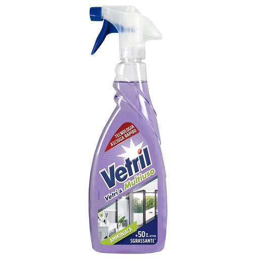 [D99948] Vetril vetri e specchi anti aloni trigger 650ml