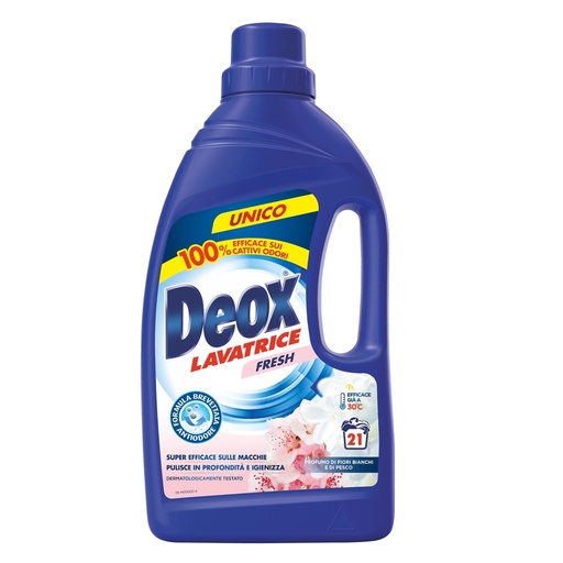 [D99953] Detersivo lavatrice Deox Fresh 1,5L
