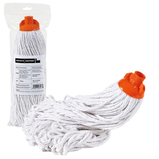 [D99955] MOP A FRANGE industriale pavimenti Falcon 300gr art.0026E PerfettoFactory