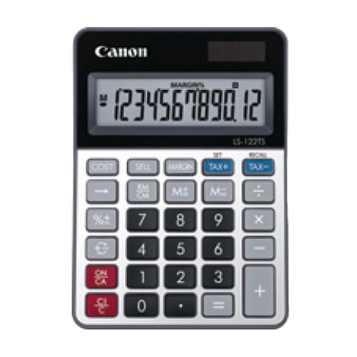 [DCAN122TS] Canon Calcolatrice LS-122TS DBL EMEA GRIGIO