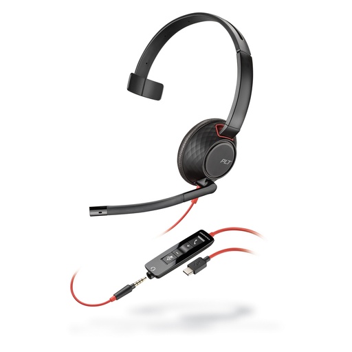 [DPOLY5210] Cuffie Blackwire 5210 USB-A -Poly