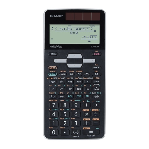 [DSHAELW506TB] Sharp Calcolatrice Scientifica EL-W506T-Argento