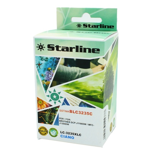 [DSSTINKBLC3235C] CARTUCCIA INK CIANO PER PRINT C/BROTHER LC-3235XLC