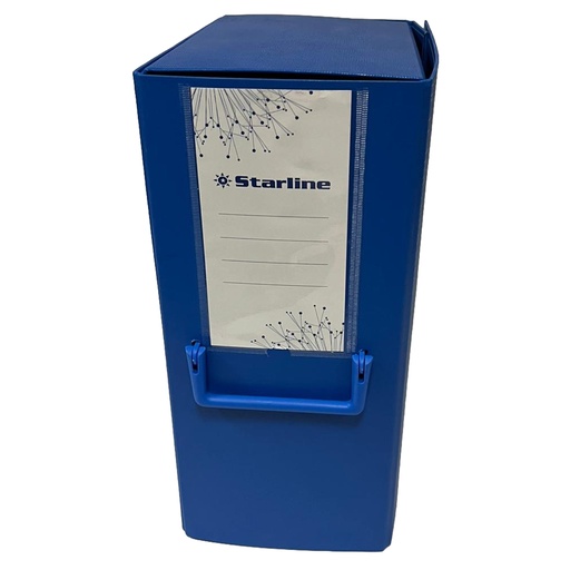 [DSTL5093] Scatola archivio c/maniglia blu dorso 20cm Starline