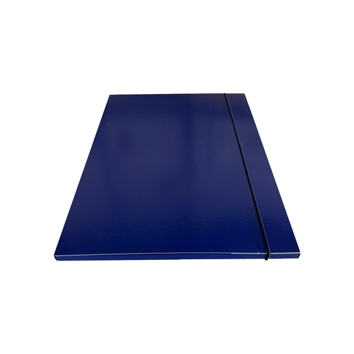 [DSTL5300] Cartella c/elastico tondo blu dorso 1cm Starline