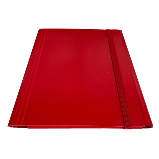 [DSTL5401] Cartella c/elastico piatto rosso dorso variabile Starline