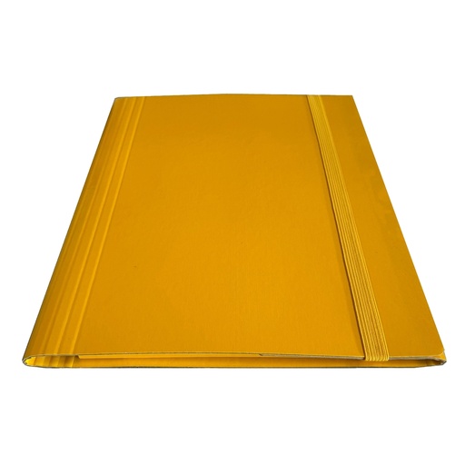 [DSTL5403] Cartella c/elastico piatto giallo dorso variabile Starline