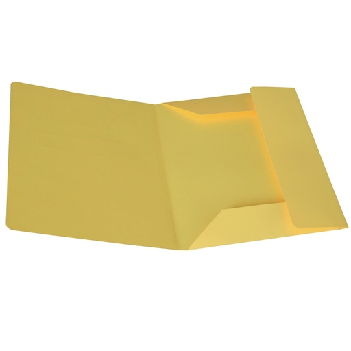 [DSTL6113] Pack 25 Cartelline 3 Lembi GIALLO SOLE in bristol 200g Starline