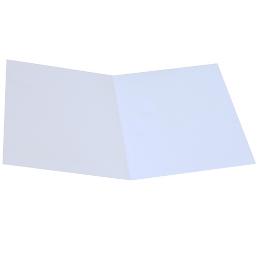[DSTL6129] Pack 50 Cartelline Semplici BIANCO in bristol 200g Starline