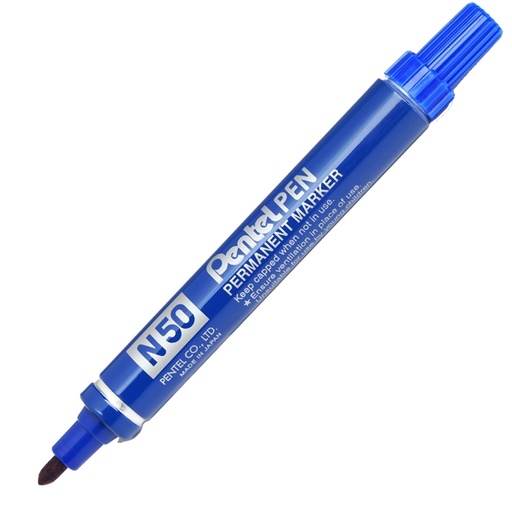 [D29884] Marcatore PENTEL PEN N50 BLU Punta tonda