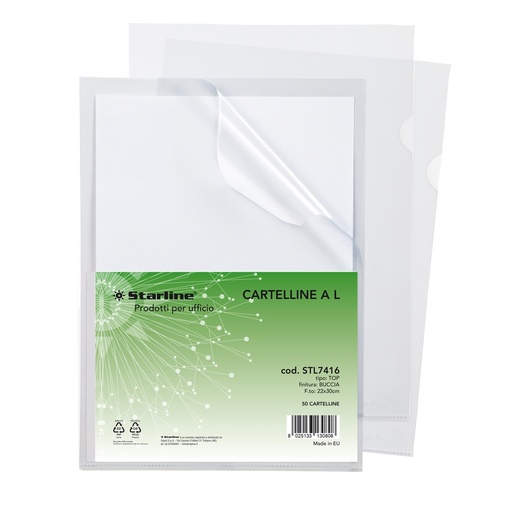[DSTL7416] 50 Cartelline a L 22x30cm Buccia Top Starline