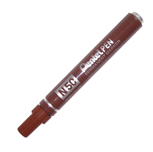 [D29886] MARCATORE PENTEL PEN N50 MARRONE P.TONDA