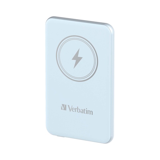 [DVERB32242] Power Bank Wireless Magnetico 5000 mAh Blu_ Verbatim