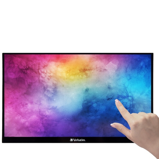 [DVERB49591] Verbatim Monitor Portatile 14" Touchscreen Full HD 1080p