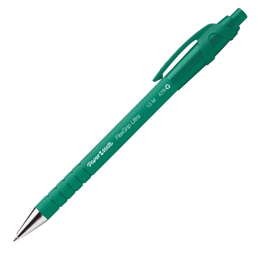 [D30048] Penna sfera scatto FLEXGRIP ULTRA 1.0 verde PAPERMATE