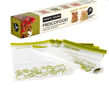 [D99033] Buste per Alimenti pz.10 25.5x33 cm FRESCO FOOD