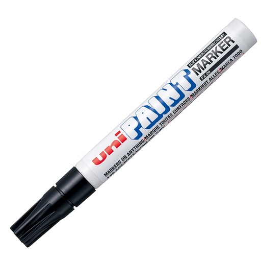 [D30356] Marcatore UNI PAINT PX20 punta conica 2,8mm nero UNI MITSUBISHI