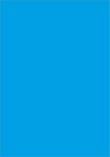 [990250AZ] CARTONCINO LISCIO/RUVIDO 70x100 220gr/mq  AZZURRO (singolo)