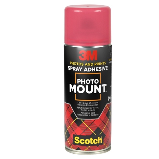 [D32324] ADESIVO SPRAY 3M PHOTO MOUNT ALTA QUALITA' - TRASPARENTE 400ML