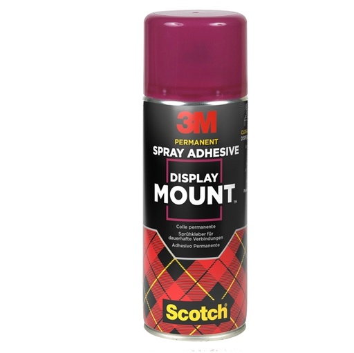 [D32326] ADESIVO SPRAY 3M DISPLAY MOUNT ADESIONI AFFIDABILI E IMMEDIATE 400ML