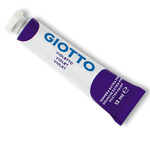 [D36131] TEMPERA GIOTTO TUBO 4 (12ML) VIOLA 19