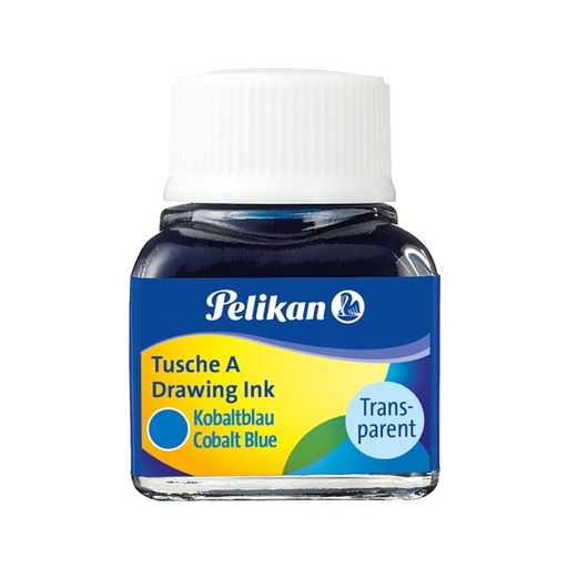 [D36333] INCHIOSTRO DI CHINA 523 BLU COBALTO 8 10ML PELIKAN