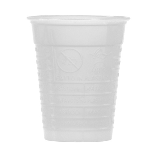 [D36598] 100 BICCHIERI 200CC BIANCO MONOUSO DOPLA