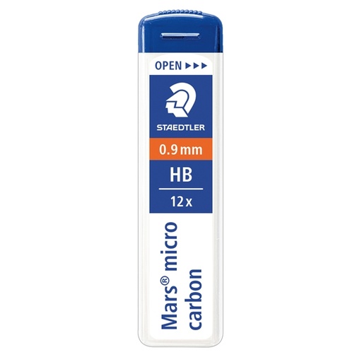 [D37061] 12 astucci da 12 mine 0.9mm MARS(R)MICRO 250 09-HB STAEDTLER