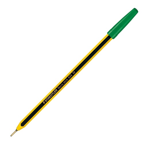 [D37068] Scatola 20 penna a sfera 434 Noris Stick verde 1,0mm STAEDTLER