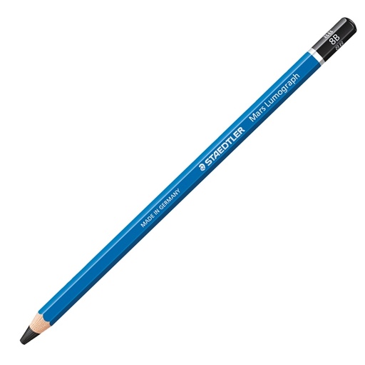 [D37649] Matita grafite Mars(R) Lumograph(R) 100-8B Staedtler