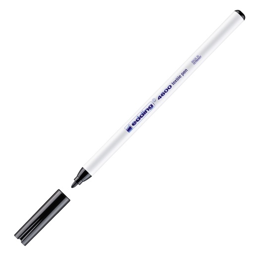 [D37774] MARCATORE EDDING 4600 NERO P.CONICA 1MM PER TESSUTO