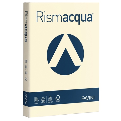 [D40273] Carta RISMACQUA 140gr A3 200fg avorio 110 FAVINI