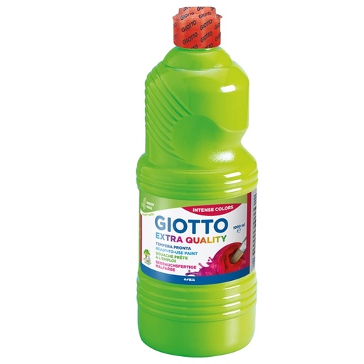 [D40469] TEMPERA PRONTA GIOTTO 1000ML VERDE CHIARO