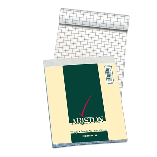 [D45057] BLOCCO NOTE 150X210MM 5MM 60GR 70FG ARISTON BLASETTI