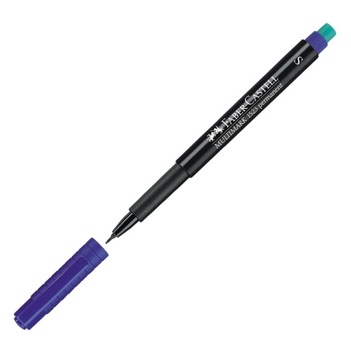 [D45925] PENNARELLO MULTIMARK BLU 0,4 SUPERFINE FABER-CASTELL