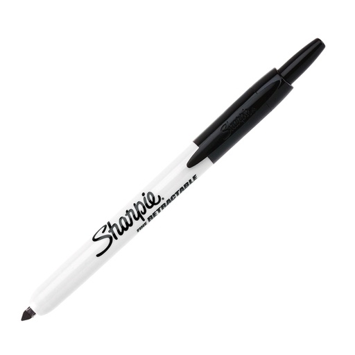 [D46028] MARCATORE A SCATTO SHARPIE RT PERMANENT NERO 1MM