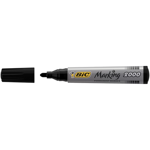 [D46039] Marcatori Marking 2000 BIC NERO pz.12 Punta tonda