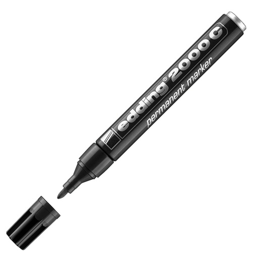 [D46063] MARCATORE EDDING 2000C NERO P.CONICA