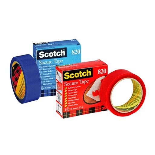 [D46167] NASTRO ANTIEFFRAZIONE BLU Scotch(R) 820-3533-S 35MMX33MT 3M